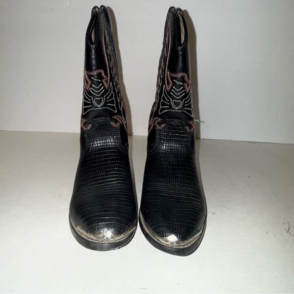 DURANGO classic western alligator skin style cowboy boots 3 - Picture 2 of 4